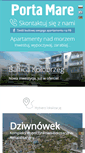 Mobile Screenshot of apartamenty.portamare.pl